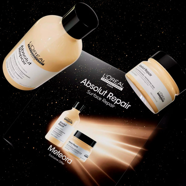 L'Oréal Professionnel Meteora Absolut Repair Duo- Zestaw Odbudowujący do Włosów Suchych i Zniszczonych Duo  lp-absolue-repair-set