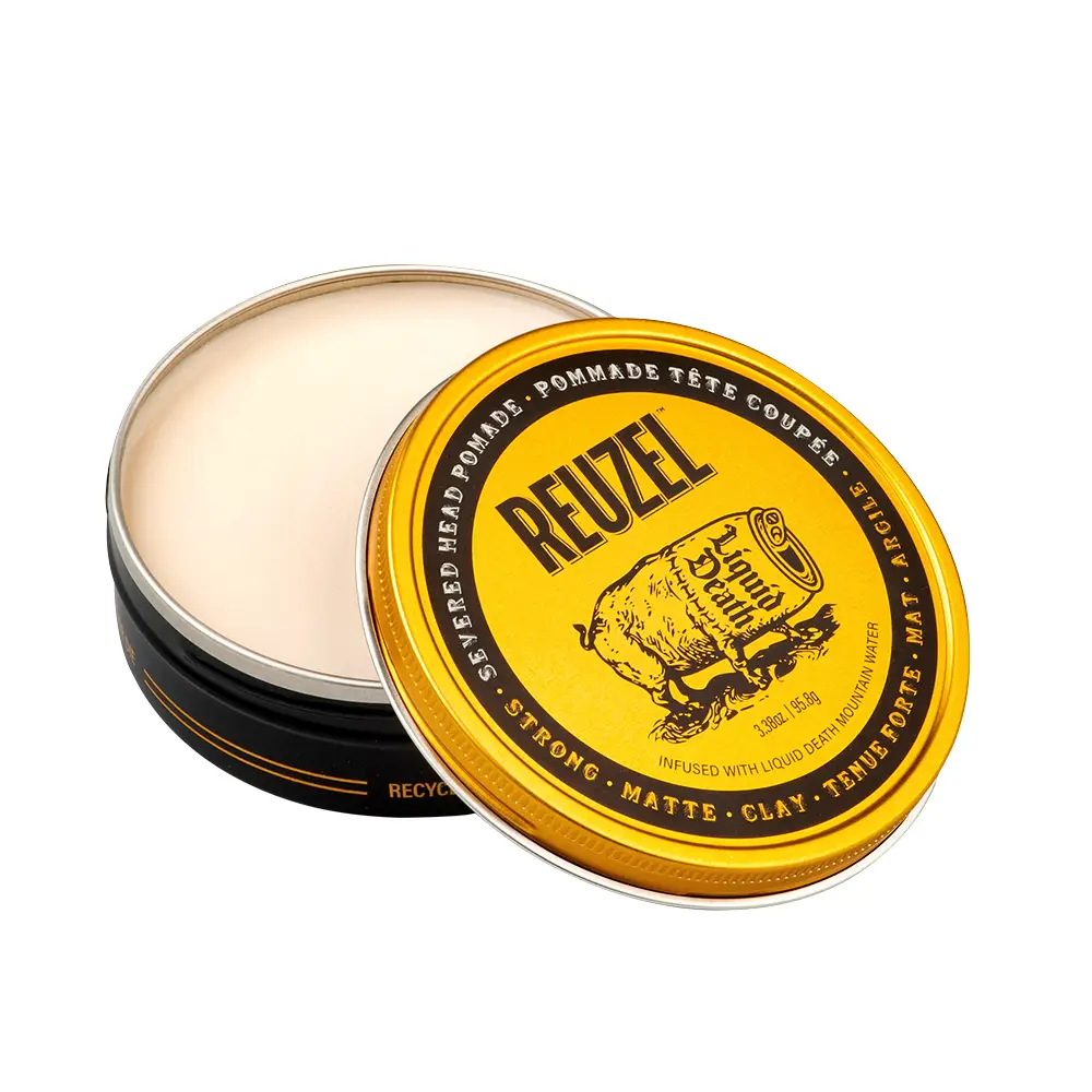 Reuzel Severed Head Clay Pomade - Glinka do Włosów Mocno Utrwalająca 95g reuzel-severed-head-clay-pomade-glinka-do-wlosow-95g-3