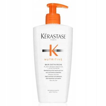 Kérastase Nutritive Bain Satin Riche Wzbogacona kąpiel odżywcza do włosów grubych 500ml