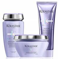 KÉRASTASE Blond Absolu zestaw do włosów blond szampon 250ml + odżywka 200ml + maska 200ml