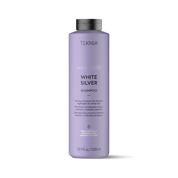 Lakme Teknia White Silver Szampon Do Włosów Blond 1000ml