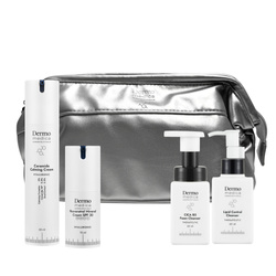 Dermomedica Festive Season- Świąteczny Zestaw Myjąco-Pielęgnujący z Elegancką Kosmetyczką