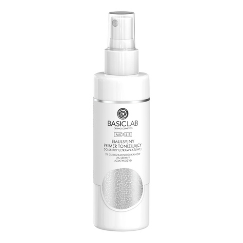 BasicLab– Emulsyjny Primer Tonizujący do Skóry Ultrawrażliwej 150ml