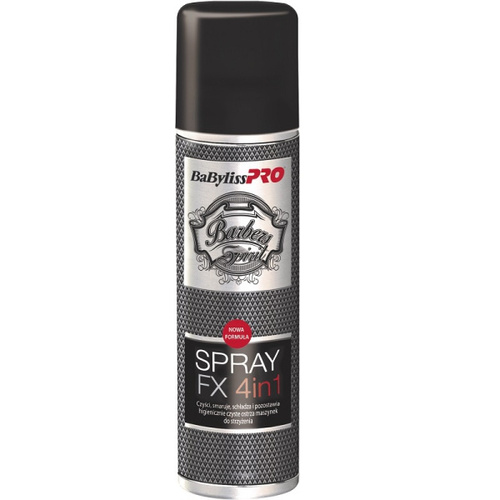Babyliss Pro Fx 4in1 Spray Do Dezynfekcji Ostrzy Maszynek Do 150ml