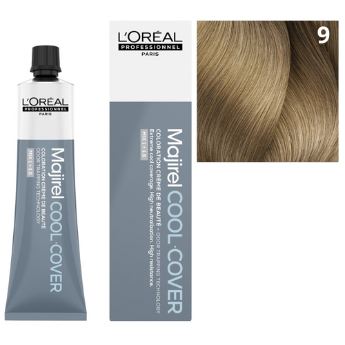 L'oreal Majirel Cool Cover Farba Do Włosów 9 Bardzo Jasny Blond 60ml