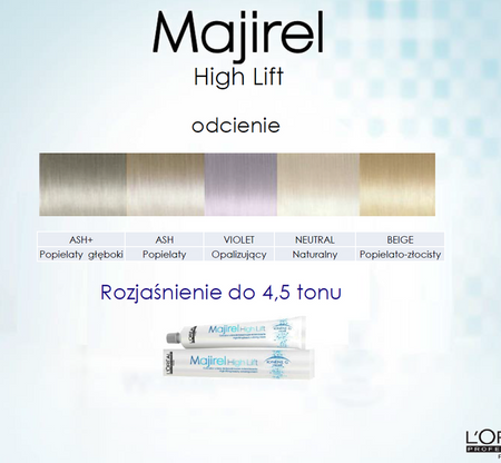 Loreal Majirel High Lift Farba Do Włosów Violet (B6) – Opalizujący 50ml