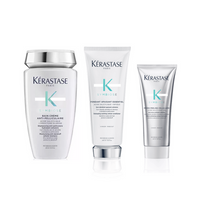 Kérastase Symbiose Zestaw do włosów - kąpiel + odżywka + peeling