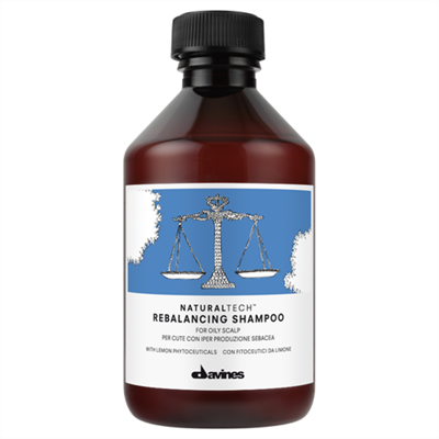 Davines Naturaltech Rebalancing Szampon do Włosów Przetłuszczających Się 250ml