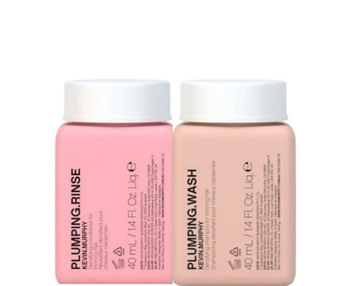 Zestaw Kevin Murphy Plumping Rinse 40ml  + Plumping.Wash 40ml