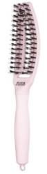 Szczotka Olivia Garden Fingerbrush Pastel Pink S Szczotka Z Włosiem Dzika S