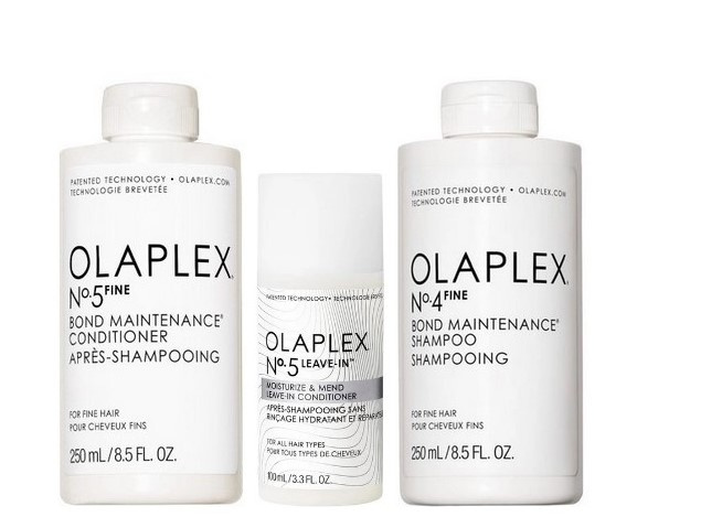 Zestaw Olaplex No.4 Fine + Olaplex No.5 Fine + Olaplex No.5 Leave-In Moisturizer
