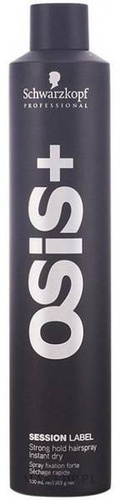 Schwarzkopf Osis+ Session Label Strong Hold Lakier Do Włosów 500ml