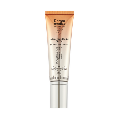 Dermomedica Unique Invisible Gel SPF30 Żelowe Serum do Twarzy SPF30 60ml - termin do 04.2026