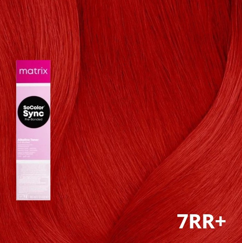 Matrix Sync Socolor Farba Do Włosów 7RR+ 90ml