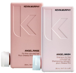 Kevin Murphy – Kompletny Zestaw do Włosów Cienkich i Farbowanych: Angel.Wash 250ml  i  Angel.Rinse 250ml