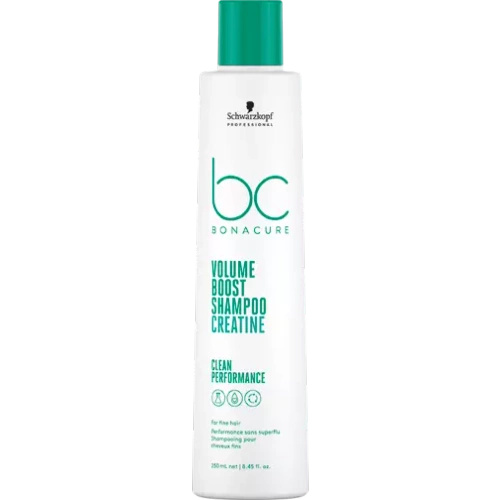Schwarzkopf Bc Volume Boost Szampon Zwiększający Objętość Włosów Cienkich 250ml
