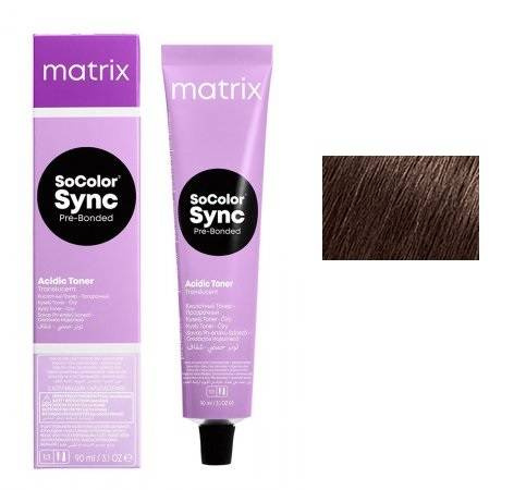 Matrix Farba Color Sync Toner Do Włosów Kwasowy Mocha 90ml