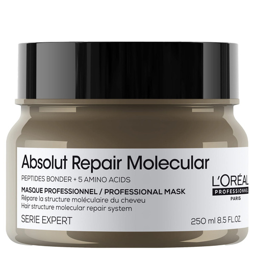 Loreal Absolut Repair Molecular, Maska Wypełniająca Strukturę Molekularną Włosów 250ml