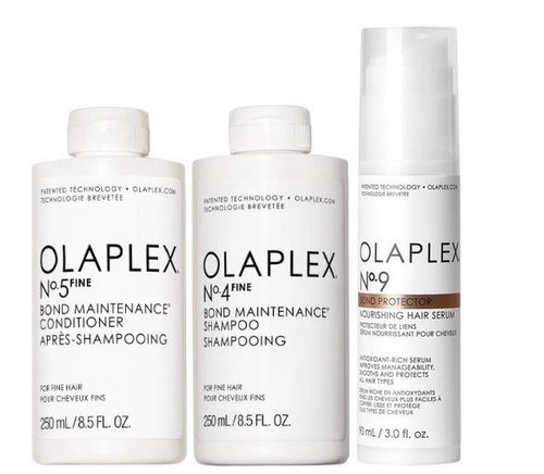 Zestaw Olaplex No.4 Fine + Olaplex No.5 Fine + Olaplex No.9