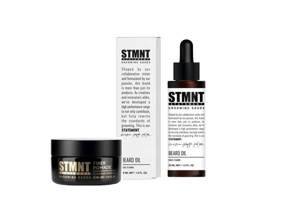 STMNT Zestaw Stylizacja & Pielęgnacja – Pomada do Włosów + Olejek do Brody