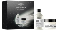 L'Oréal Professionnel Meteora Metal Detox Duo- Zestaw do Włosów Farbowanych i Zniszczonych Duo