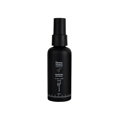 Deromoedica Growth Hair Zinc Serum- Serum do Włosów z Kompleksem Peptydowo-Medziowym, Pochodną Biotyny oraz Cynkiem 60 ml