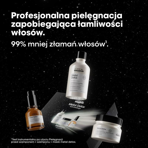L'Oréal Professionnel Meteora Metal Detox- Zestaw do Włosów Farbowanych i Zniszczonych Trio