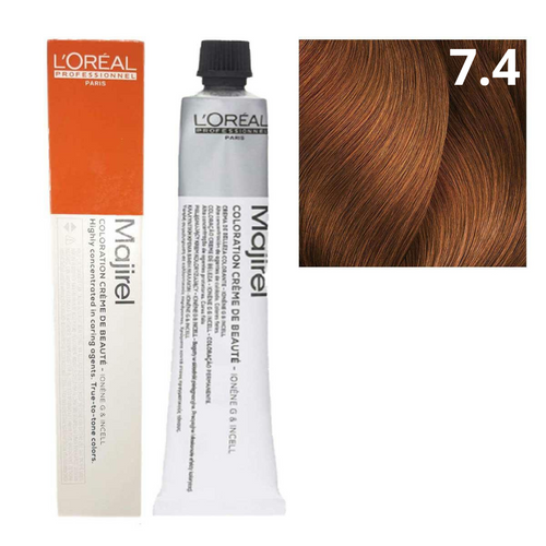 L'oreal Majirel Farba Do Włosów Permanentna 7.4 Blond Miedziany 50ml