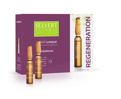 Selvert Thermal Regenerujące Ampułki Do Twarzy Regeneration Concentrate 10x2ml