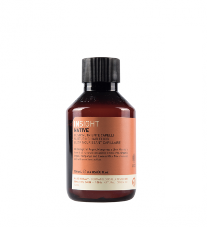 Insight Native Nurturing Hair Elixir Nawilżający i Wygładzający Włosy 100ml Data ważności: 09.2025r