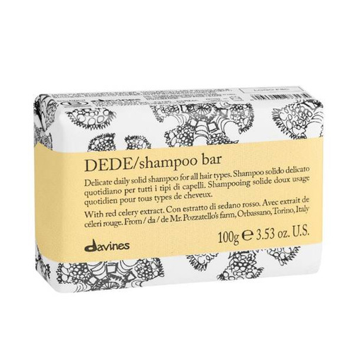 Davines Dede Shampoo Bar Delikatny szampon w kostce do każdego rodzaju włosów 100g