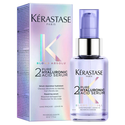 Kérastase Blond Absolu 2% Pure Hyaluronic Acid Serum serum do włosów blond z kwasem hialuronowym 50ml