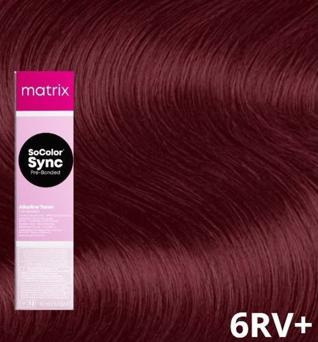 Matrix Sync Socolor Farba Do Włosów 6RV+ 90ml