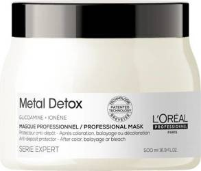 L'oreal Metal Detox Zabezpieczająca Maska Do Włosów 500ml