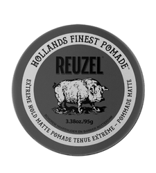 Reuzel Extreme Hold Matte Pig - Bardzo Mocna Matowa Pomada do Włosów 95g