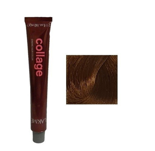 Lakme Collage Farba Do Włosów Trwale Kryjąca 7/34 Copper Gold Medium Blonde 60ml