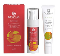 Zestaw BasicLab – Serum Retinol 30ml + Emulsja SPF50 40ml