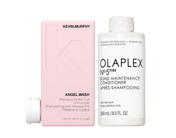 Zestaw OLAPLEX No.5FINE Conditioner + KEVIN.MURPHY Angel.Wash Szampon