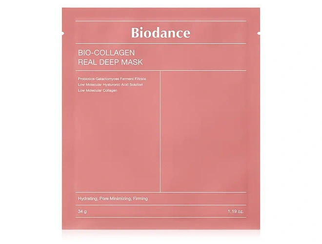 Biodance Bio-Collagen Real Deep Mask - Ujędrniająca Maska Kolagenowa do Twarzy 34g