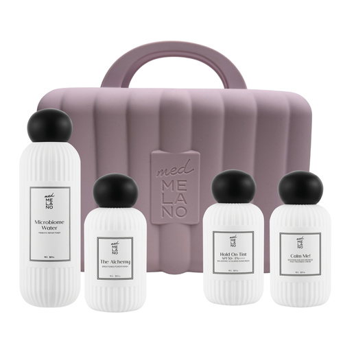 MedMelano Xmas Alchemy- Świąteczny Zestaw do Odbudowy Bariery Skórnej  w Kuferku