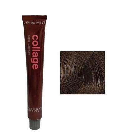 Lakme Collage Farba Do Włosów Trwale Kryjąca 7/65 Mahogany Chestnut Medium Blonde 60ml