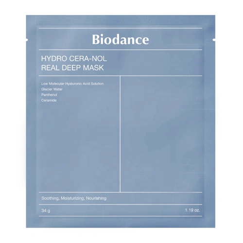 Biodance Hydro Cera-nol Real Deep Mask - Nawilżająca Maska Kolagenowa do Twarzy 34g