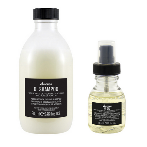 Davines Zestaw Oi Olejek 50ml + Szampon 280ml