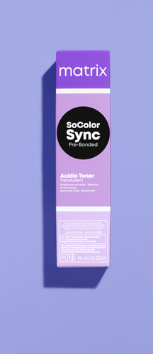 Matrix Sync Sheer Acidic Toner Kwasowy Do Włosów Steel/8aa 90ml