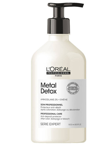 L'oreal Professionnel Metal Detox Kuracja Zabezpieczająca Włosy po Koloryzacji i Dekoloryzacji 500 ml