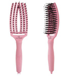 Szczotka Olivia Garden Fingerbrush Combo Blush Rose Medium Szczotka Z Włosiem Z Dzika Rozmiar M