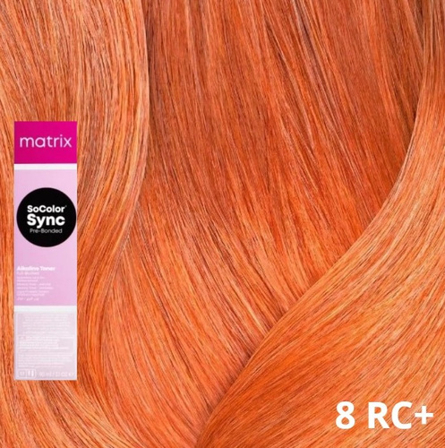 Matrix Sync Socolor Farba Do Włosów 8RC+ 90ml