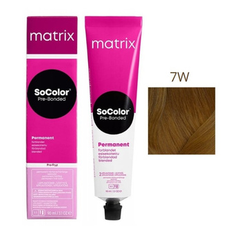 Matrix Socolor Pre-Bonded Farba Do Włosów 7W 90ml