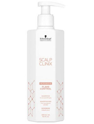 Schwarzkopf Scalp Clinix Microbiome Flake Control Shampoo Przeciwłupieżowy Szampon Do Włosów 300ml 