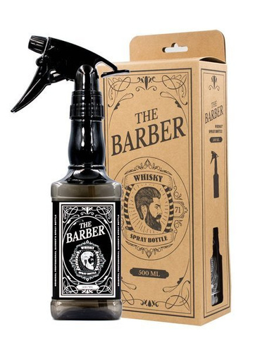 Barber Whisky Spray Bottle Spryskiwacz Szary 500ml